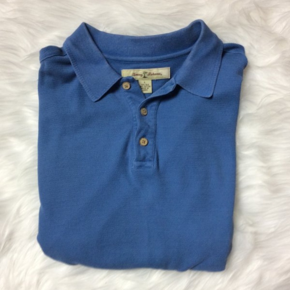 Tommy Bahama Men’s Blue Polo Shirt